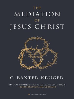 cover image of The Mediation of Jesus Christ